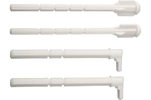 BlissfulAbode Für GEBERIT 241874001 Betätigungsstangen-Set für Spülkasten vor 2008 S igma, Weiß