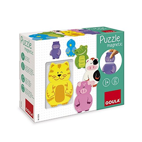 Jumbo Spiele D53136 - GOULA Mosaik Spiel Holzspielzeug für Kleinkinder