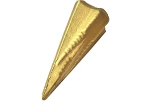 RocwooD Log Bomb Wood Splitter Wedge Manual Heavy Duty Steel Grenade Drop-Forged and Heat Treated 1.82kg Hammer Tool for Splitting Logs Firewood and Kindling