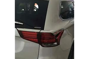 KADORE ABS Chrome Tail Light Lamp Cover Trim Bezel For Mitsubishi Outlander 2016 2017 2018