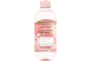 Garnier Acqua di Rose Micellare per Pelli Spente e Sensibili, 400 ml, 1 Unità, Confezione da 1