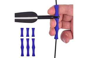 NIKA ARCHERY 3 Stück Bogenschießen Bogensehne Fingerschoner Bogensehne Finger Schutz Sparer Fingerschutz für Jagd für Jugend Erwachsen Anfänger schießen Recurve-Bogen-Schutzwerkzeug