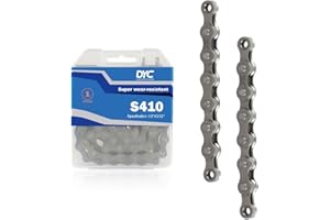 AIKYA DYC Chaîne de vélo 1 vitesses 1/2 x 3/32 Inch 112 Glieder VTT BMX Vélo Vélo Sport Route