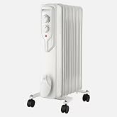 Voltomat Termostatlı Yağlı Radyat&ouml;r Isıtıcı 1500w 7 Dilim Yağlı Radyat&ouml;r Terkerlekli