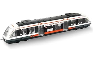 NyaSaa Train Model Toy Children Educational Toys Train Toys for Kids, Toddlers,Simulation Alloy Train High-Speed Rail Car Model (White)