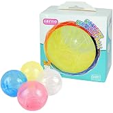 Carno Şeffaf Hasmter Egzersiz Topu 14.5 cm (Mavi)