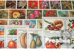 PROPHILA COLLECTION Motives 50 Divers Fleurs et Plantes Timbres (Timbres pour Les collectionneurs) Plantes/Champignons
