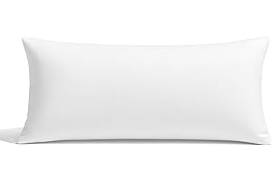 FUSIONHOME - Almohada Fibra y Viscoelástica 135 cm - Tejido Tacto Pluma Extrasuave - Memory Foam, Termoregulable e Hipoalergénica - 80% Fibra Hueca y 20% Copos 100% Viscoelásticos - Firmeza Media