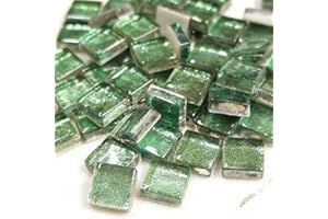 HOBBY ISLAND MOSAICS Craft Mosaic Tiles - Luminescence - Budding Green