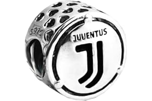 LES FOLIES DI PAOLA GRIECO Charm Juventus Stemma Squadra Calcio Scudetto Serie A Del Piero Coppa Italia argento 925 - Les Folies realizzato per Pandora