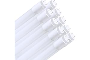 Europalamp Tubes Neon LED 18W 120cm T8 Blanc Gamme Pro (6000k - Blanc froid, 10)