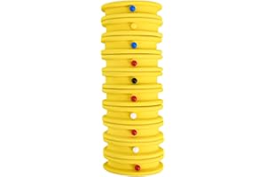 BESTTOOLIFES EVA Line Winders for Tidy Rig Storage, Carp Fishing Leader Winder, 10pcs Set (Red)