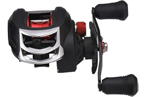 IRFORA Mulinello da Pesca, Bobina da Pesca con Rapporto di Trasmissione velocità Leggera 17 + 1 Cuscinetti a Sfera Bobina da Pesca