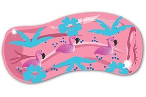 Wiggly Jiggly Flamingi firmy Deluxebase. Zabawka z wężem wodnym do łagodzenia stresu i lęku, zabawka sensoryczna dla dzieci i dorosłych, idealna na autyzm i upominki na imprezę.