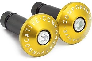 ‎CXEPI CXEPI Motorrad Lenkergewichte,Universelle Lenkerenden für Ø22mm (7/8") Lenker,Gold