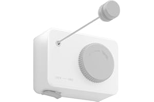 SOUTH AREA Tendedero Retráctil de Pared para Interior y Exterior - Cuerda Extensible de 4 Metros con Bloqueo Seguro, Ideal para Ropa y Toallas, Diseño Moderno y Espacio Eficiente