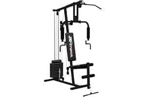 JK Fitness JK6099, Stazione Pesi Eco Unisex Adulto, Nero, Unica