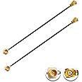 POBADY 2PCS U.FL IPEX IPX Male to U.FL IPEX IPX Female Cable 2" /5CM U.fl/IPEX IPX 1.37mm Low-Loss Extension Cable