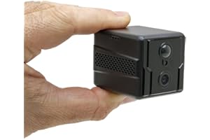 Active Media Concept Micro caméra 4G UHD 2K Longue autonomie avec détection de Mouvement PIR et Vision Nocturne Invisible 128 Go Inclus