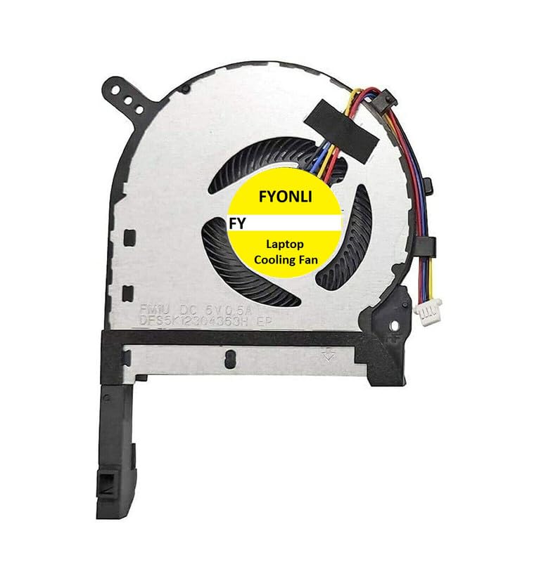 Laptop CPU Cooling fan for Asus part number DFS5K12304363H-FL8Q