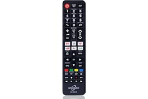 MYHGRC Ersatz Universalfernbedienung für Samsung, TCL, Sharp, LG, Sony, Hitachi, Toshiba, Sanyo, Hisense smart TVs Universal Fernbedienung für Allen Fernseher