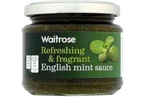 Waitrose Sauce à la menthe rafraîchissante et parfumée 195 g