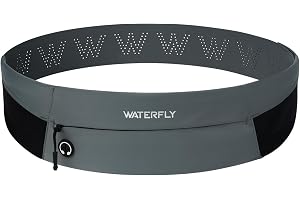 WATERFLY Löpbä för löparväska jogging: Mobiltelefonväska jogging män kvinnor bältesväska för löpning fitness