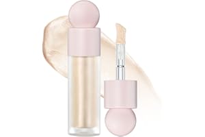 Ingzy Liquid Highlighter Makeup, Body Luminizer, Moisturizing Liquid Highlighter for Face, Waterproof Smooth Highlight Face Luminizer, Highly Pigmented, Long Lasting Lightweight Highlighter 1