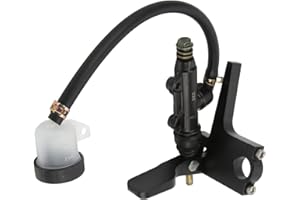 WEIKEYA Pompa freno a pollice, frizione nera Pompa freno a pollice a bassa densità robusta per moto,Altri accessori