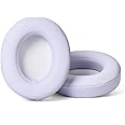 HZTCAM Professional Replacement Ear Pads for Beats Studio/Compatible with Studio Wired B0500 / Wireless B0501 / Studio 2 and Studio 3/Soft Protein Leather/Noise Isolation Memory Foam White ET