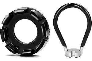 Homord Tiraraggi Bici Universale, Bicicletta Tiraraggi, Bicicletta Chiave Tiraraggi 6 in 1 Tira Raggi Regolazione dei Cerchioni 10-15G