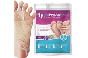 ‎GOOD LIVING PRODUCTS MyPrettyFeet – Premium Fußmaske zur effektiven Hornhaut Entfernung (1 Paar)