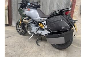 GREAT BIKERS GEAR Fantastica attrezzatura da motociclista: tasche interne per Moto Guzzi Mandello V100/Stelvio valigie interne moto