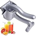 AMERTEER Lemon & Lime Squeezer, Manual Citrus Press | Handheld Juicer for Lemons, Limes & Oranges | Easy-to-Use Juice Squeezer with Non-Slip Base | Manual Fruit Juicer & Lemon Press