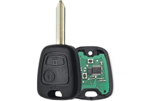 THAYLA Clé Télécommande électronique Vierge à Programmer Compatible avec Citroen Berlingo Picasso Saxo Xsara Compatible avec Peugeot Partner Expert Lame SX9