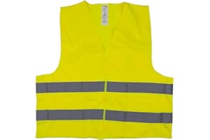 DONAU SAFETY Warnweste 360° Reflektierend Rundum Sicherheitsweste / 1 Stück