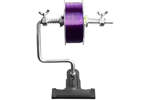 POFET Bobinadora de líneas de Pesca - Línea de Pesca portátil Sistema de bobinas de Carrete Línea de Pesca Accesorios de Pesca Devanadera de Pesca