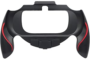 OSTENT Strapazierfähige Joypad Halterung für Sony PSV PS Vita 1000 PCH-1000 Farbe Rot