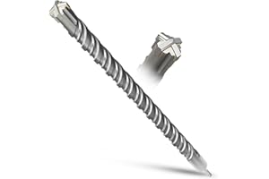 METOTY Punta per trapano SDS Plus, 35 mm x 600 mm, per pietra, cemento, pietra naturale, muratura di mattoni