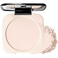 Pressed Setting Powder Matte Pressed Powder Lightweight Matte Face Powder Long Lasting & Oil Control Setting Powder Compact Waterproof Dry Wet Dual-Use Powder Foundation With Mirror & Puff