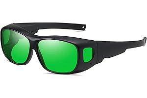 SHEEN KELLY Interior Hydroponics LED Grow Room Gafas Anti IR Luces rojas Protección para los ojos Gafas de jardín anti-UV