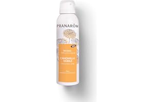 PRANAROM Pranarôm - Idrolato Camomilla Nobile Bio 150 ml, Lenisce Occhi Gonfi e Stanchi, Decongestiona, Ideale per Pelle Sensibile e Capelli Chiari, 100% Puro e Biologico, Senza Alcool e Conservanti