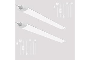 ANTENLICHT Réglette LED 120cm IP65 Extérieur étanche, avec Fiche Plug and Play ou Câblée, Tube LED Connectable 36W 3960 Lumens 5000K Blanc Froid pour Cave, Garage, Usine et l'entrepôt, 2 Pièces