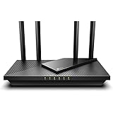 TP-Link Archer AX55 - WiFi 6 Router AX3000, Soporta Mesh, Dual Band 5GHz/2GHz, 1x WAN / 4xLAN Gigabit, Puerto USB 3.0, Chasis