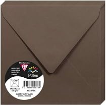 20 Enveloppes Auto-Adhésives Clairefontaine Pollen - Format DL 11x22cm - Ivoire 120g/m²