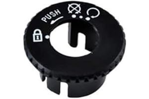 MOTODAK IMPORT PARTS BIKE - CAPUCHON CONTACTEUR A CLE SCOOTER IMPORT PARTS BIKE BOOSTER/BW'S JUSQU'A 2003 NOIR