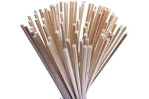 x50 Traditional Candy Floss Sticks 280mm X 3.5mm X 3.5mm Fairground by Yolli