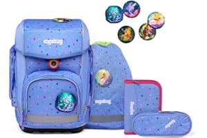 ‎ERGOBAG ergobag cubo Set ergonomischer Schulrucksack Klassisch 6-teilig 1. Klasse Grundschule