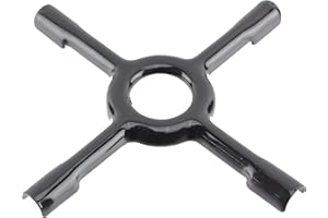 N2 ELECTROITALY, Supporto per pentole per Cottura a Gas Colore: Moka, 130 mm