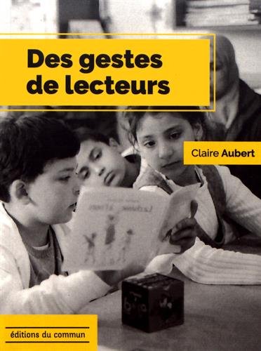 couverture de : Des gestes de lecteurs